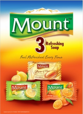 Creative soap box design highlighting purity and skincare | mount shop