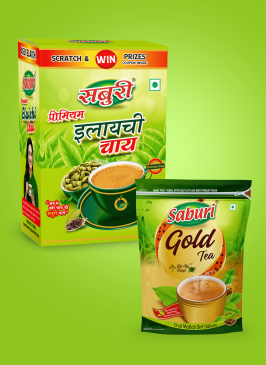 Creative green tea packaging design for your brand | saburi tea