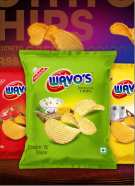 Eye-catching potato chips packet design that stands out on shelves | nezone snacks