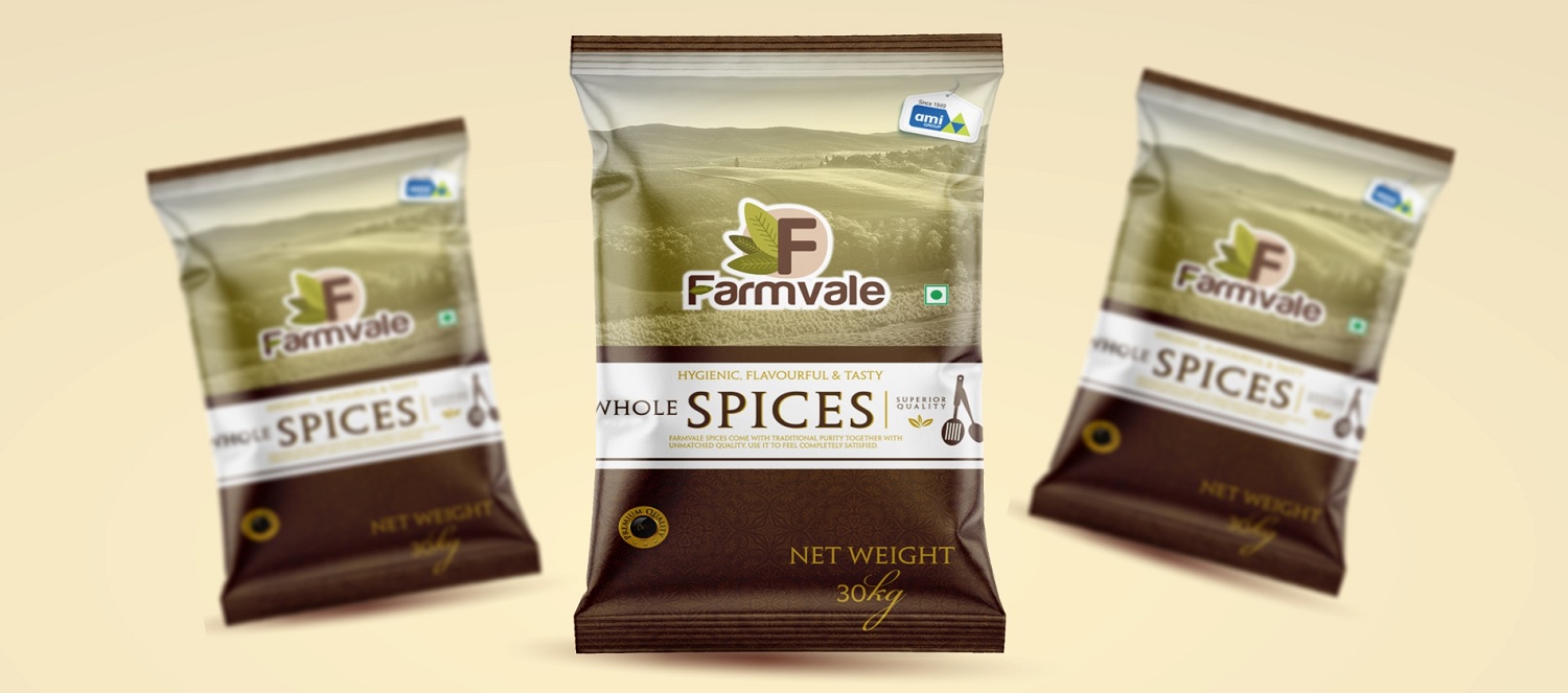 Spice brand label and packaging design services in Delhi, India