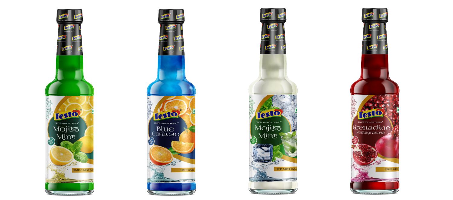 Testo Fruit Syrup Refreshing Drink Collection