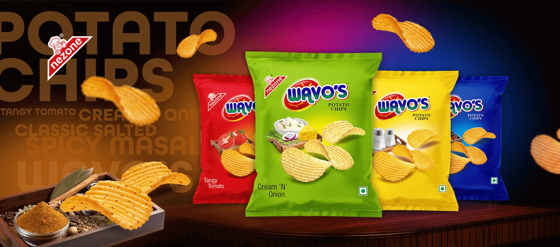 Premium Chips Packaging Design Services in Delhi, India – Creative and Attractive Snack Packaging Solutions by Design Concepts